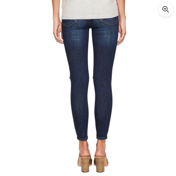 Free People Busted Knee Skinny Jeans - Picture 2 of 7